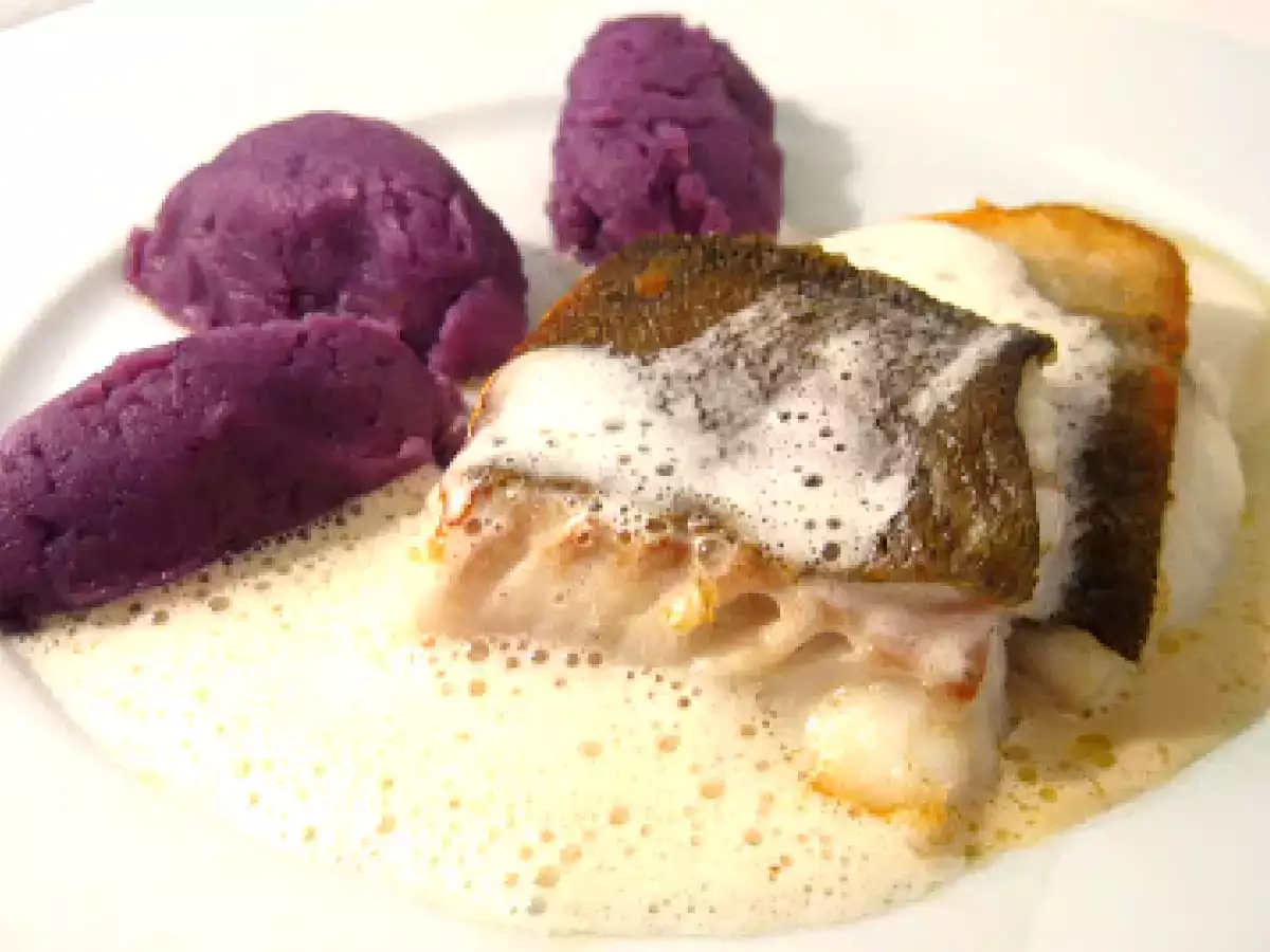 Von der Farbe Lila - Vitelotte und Meer