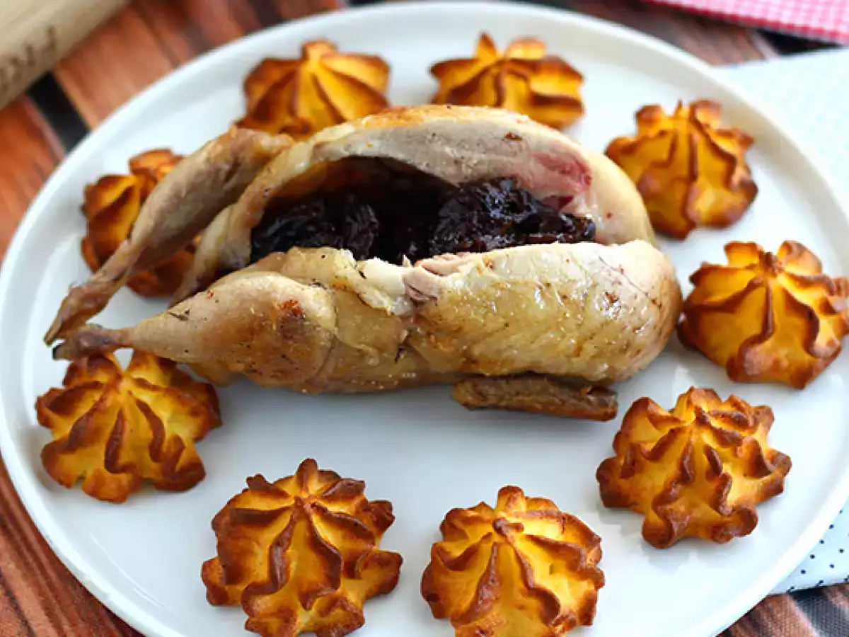 Wachteln mit Pflaumen - foto 2