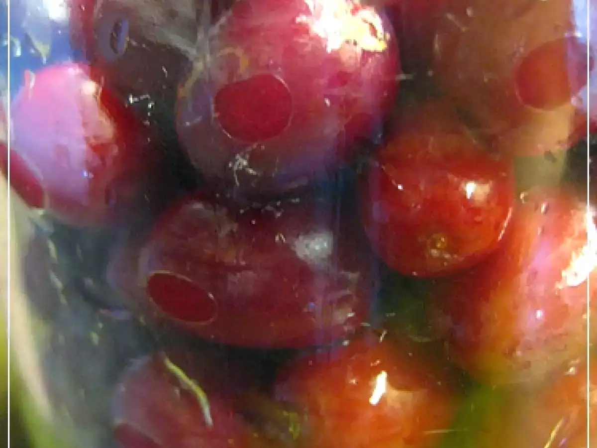 Wallacher rote Oliven