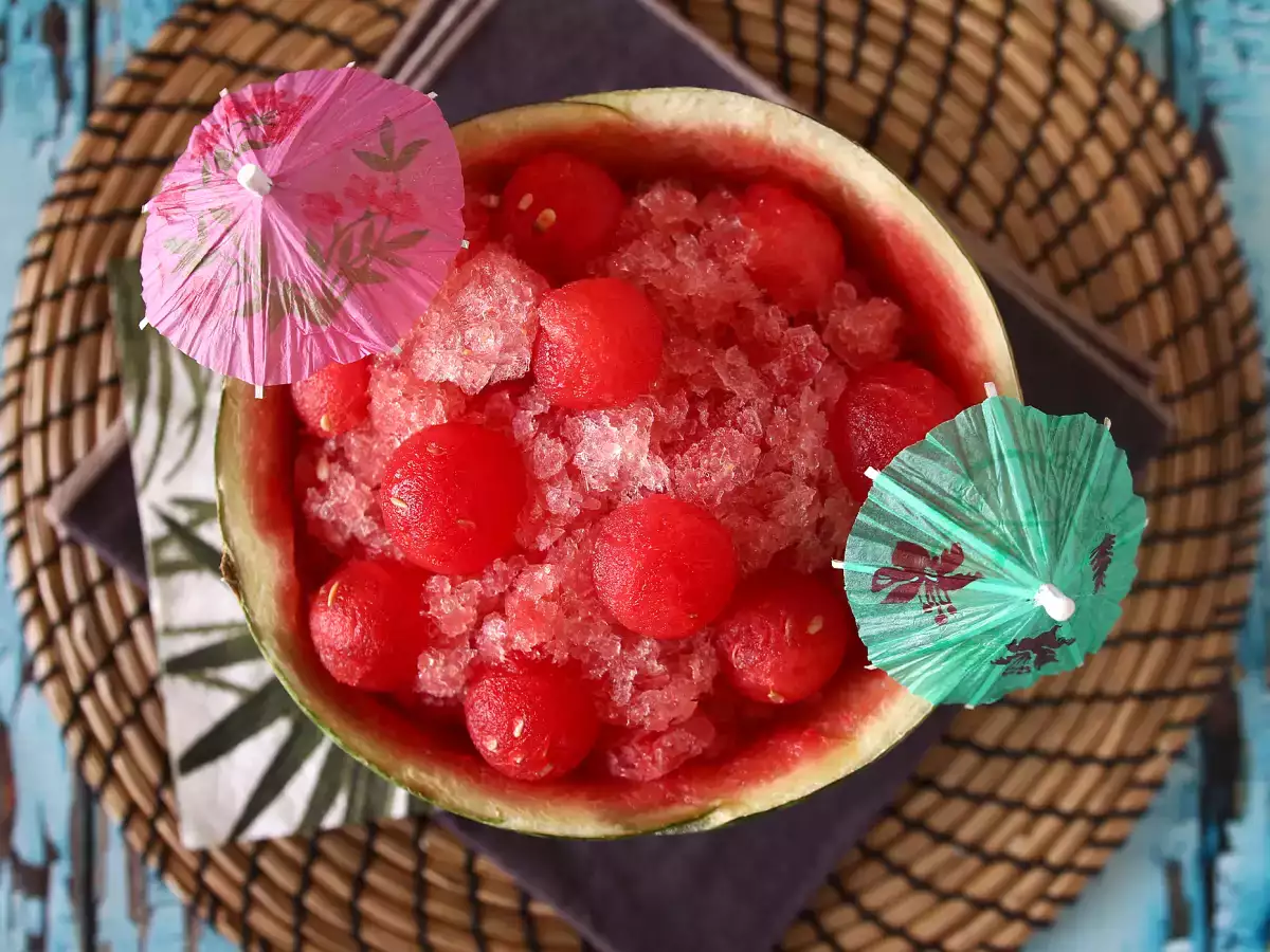 Wassermelonen-Frosé: der herrlich erfrischende Rosé-Slushie! - foto 3