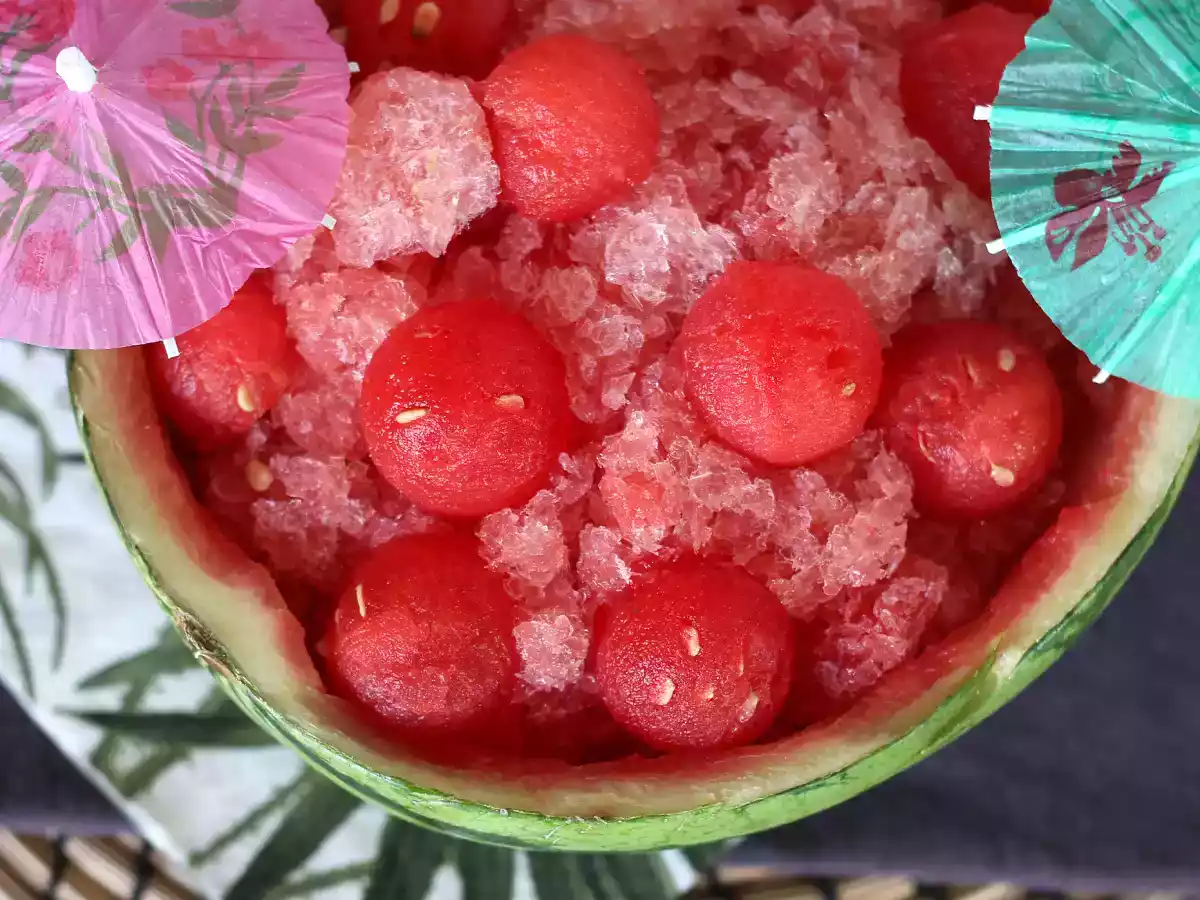 Wassermelonen-Frosé: Der super erfrischende Granita-Cocktail mit Rosé! - foto 4