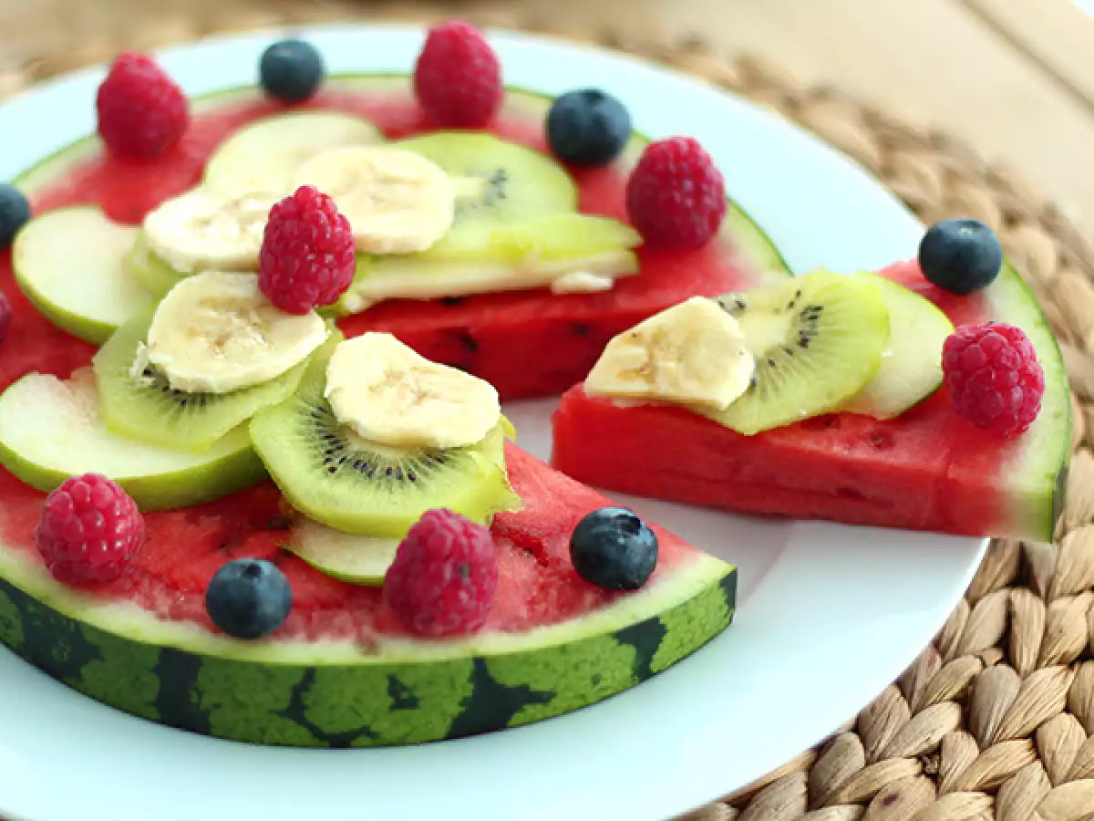 Wassermelonen-Pizza - foto 3