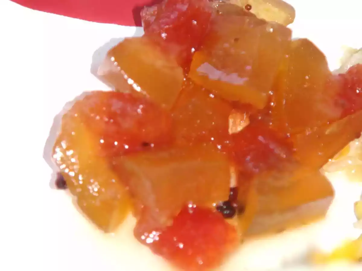 Watermelon Pickles Eingelegte Wassermelonenschale