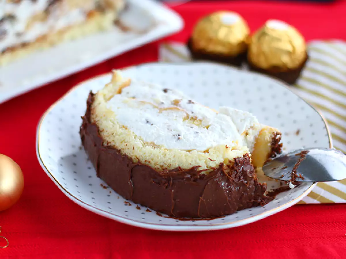 Weihnachts-Bûche mit Ferrero Rocher - foto 4