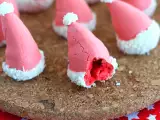 Weihnachtsmannmützen aus Baiser, foto 3