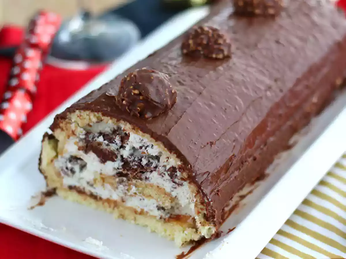 Weihnachtsstollen mit Ferrero Rochers - foto 3