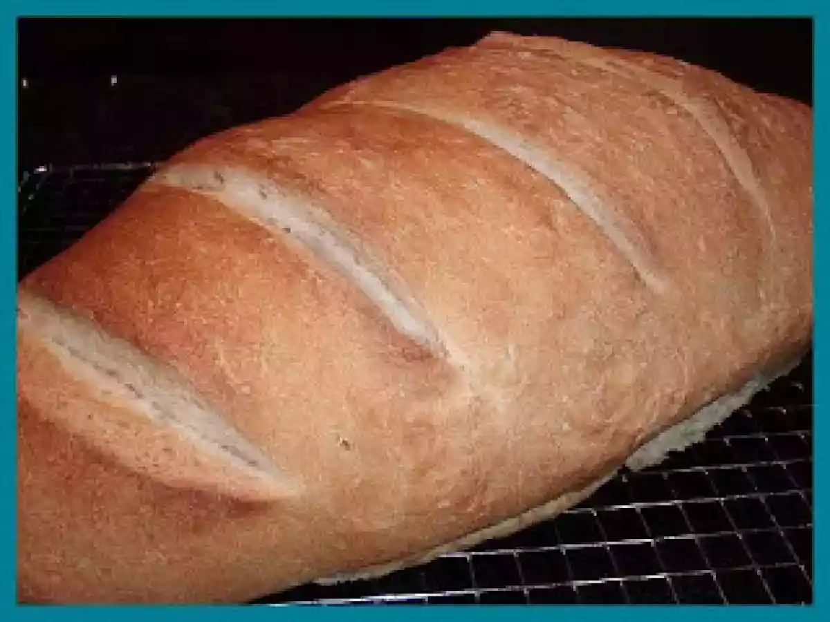Weissbrot mit altem Teig