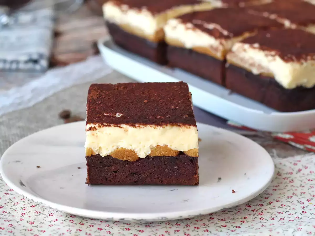 Wenn Sie Brownies und Tiramisu lieben, haben wir den perfekten Kuchen für Sie!