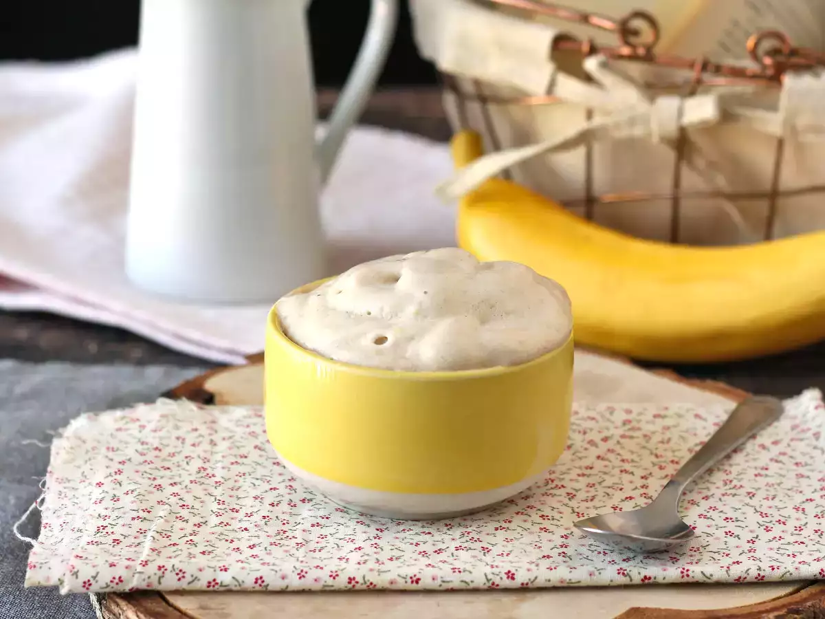 Whey-Eis mit Vanille, proteinreich, schnell und mit nur 3 Zutaten! - foto 4