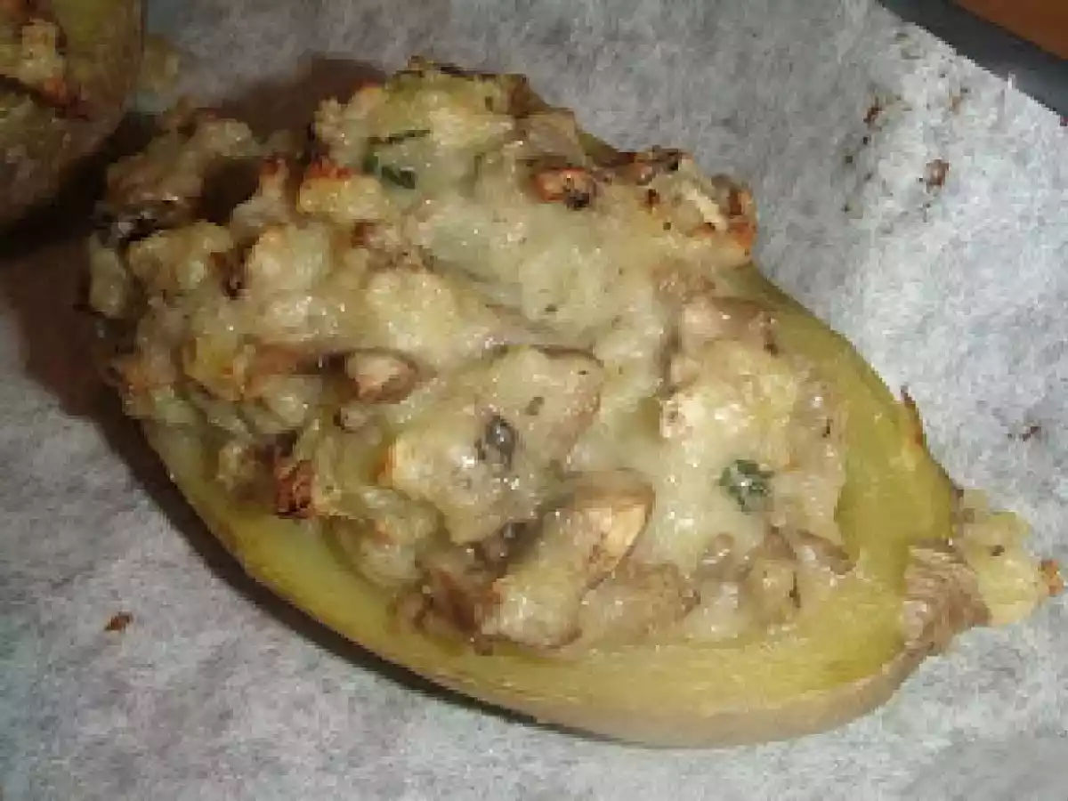 Widmatt Kids kochen gefüllte Kartoffeln