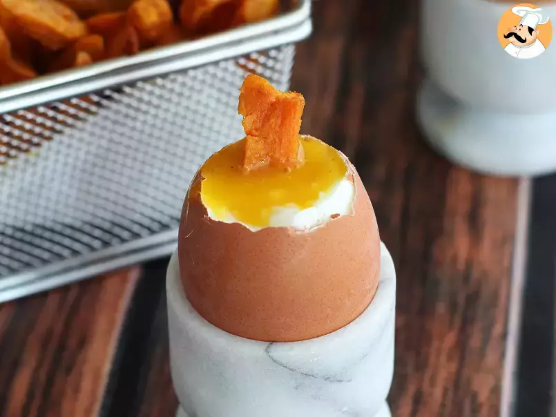 Wie bereitet man ein gekochtes Ei zu?, foto 3