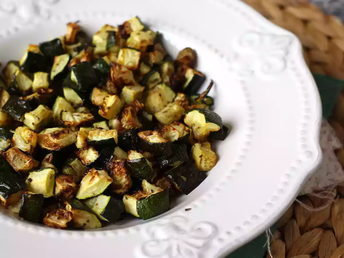 Wie kann man Zucchini im Air Fryer kochen? - foto 2