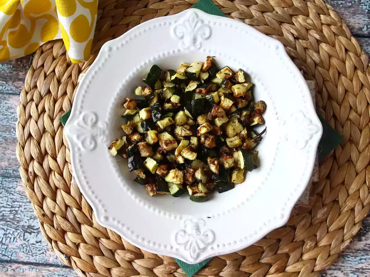 Wie kann man Zucchini im Air Fryer kochen? - foto 3