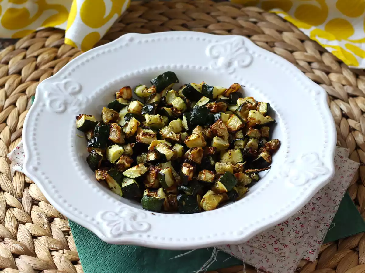 Wie kann man Zucchini im Air Fryer kochen? - foto 4