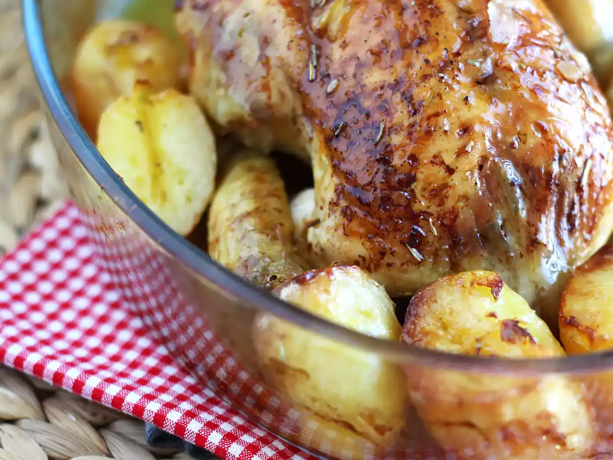 Wie kocht man ein Hähnchen im Ofen? - foto 5