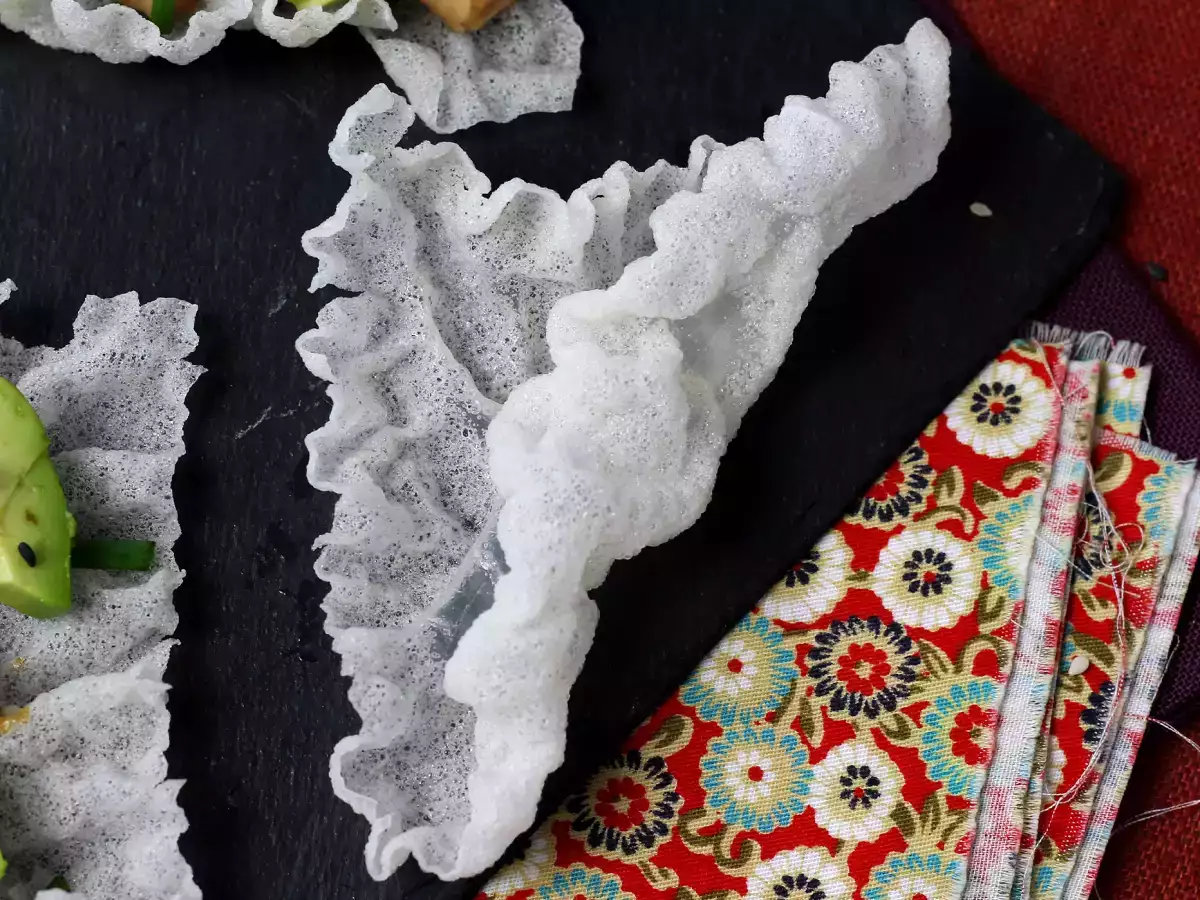 Wie mache ich Chips aus Reisblättern? - foto 3