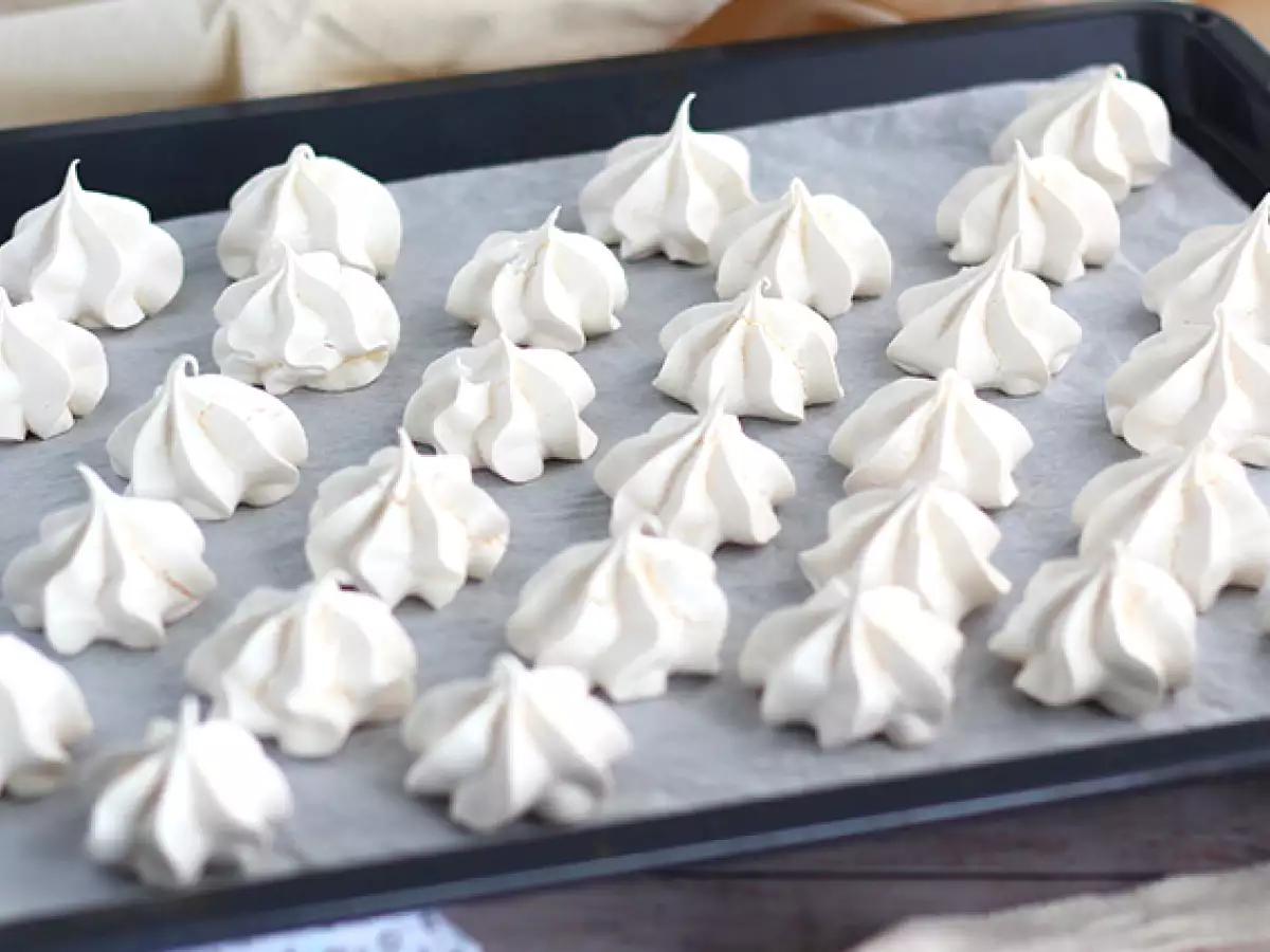 Wie macht man Baiser? Einfaches Rezept für Baisers - foto 2