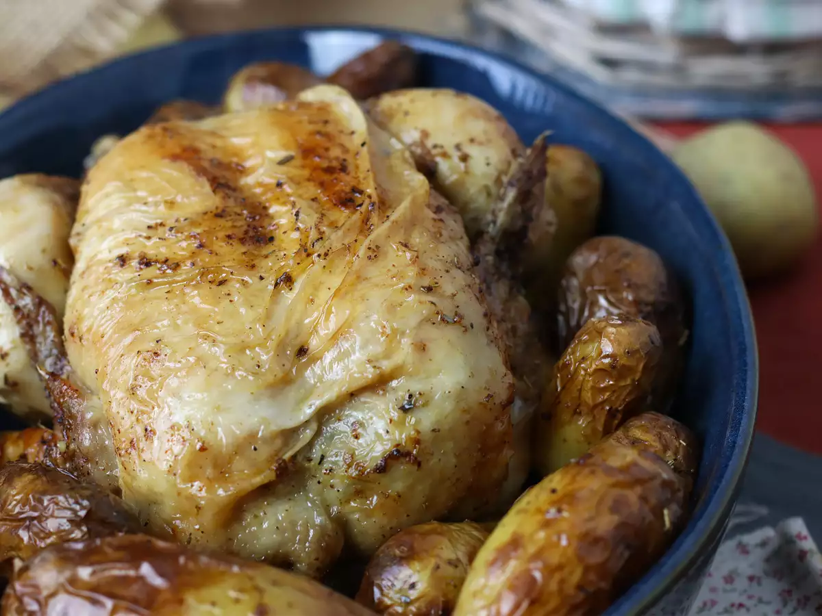 Wie macht man ein Brathähnchen im Air Fryer? - foto 4