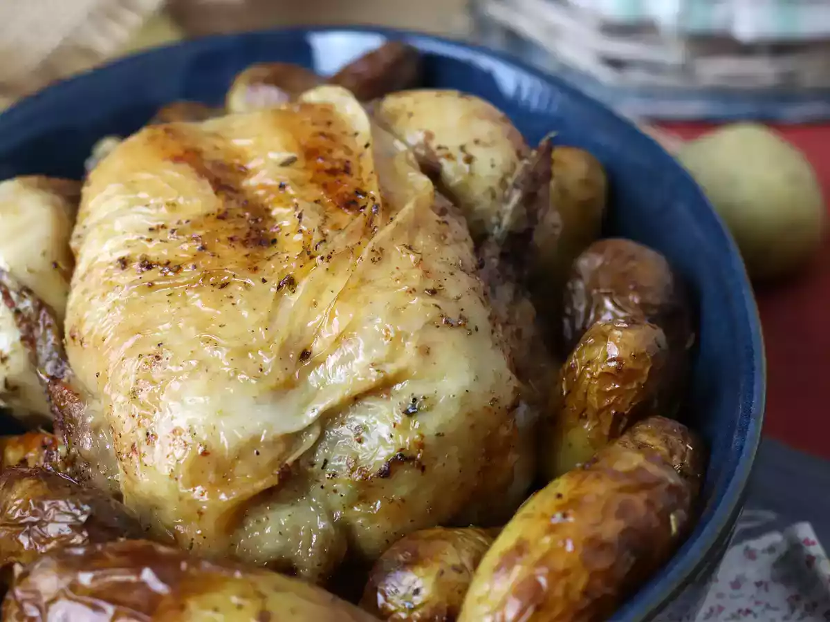 Wie macht man ein Brathähnchen mit dem Air Fryer? - foto 4