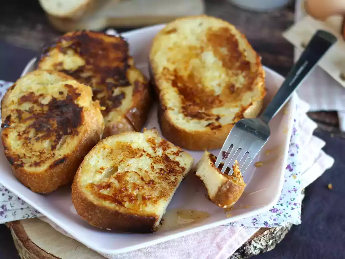Wie macht man French Toast?