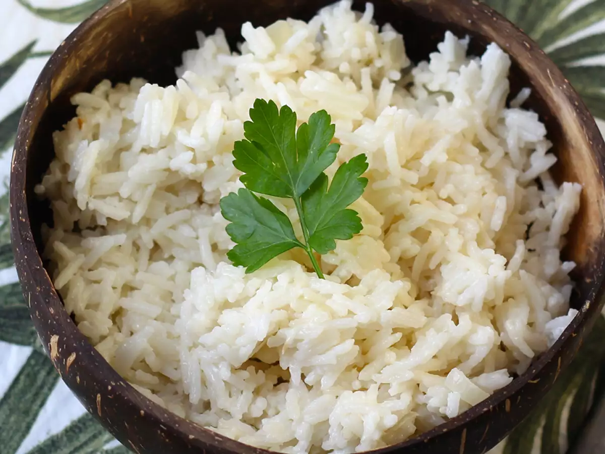 Wie macht man Reis mit Kokosmilch? - foto 3