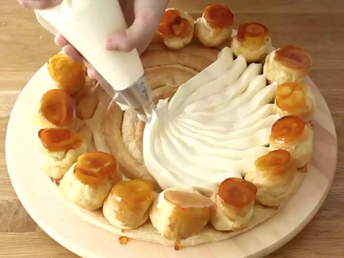 Wie stellt man eine Chiboust-Creme her?