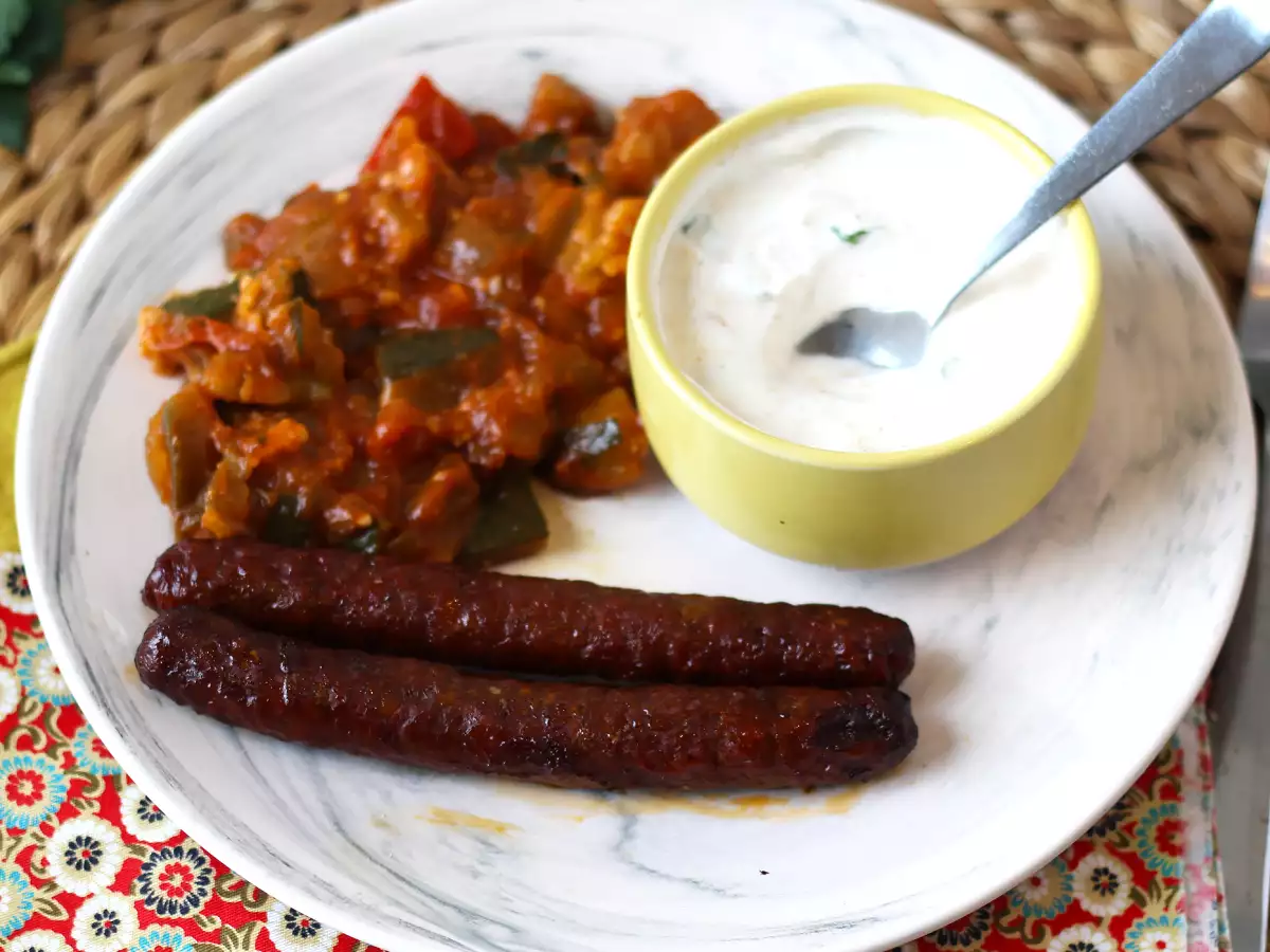 Wie werden Merguez im Airfryer gegart?
