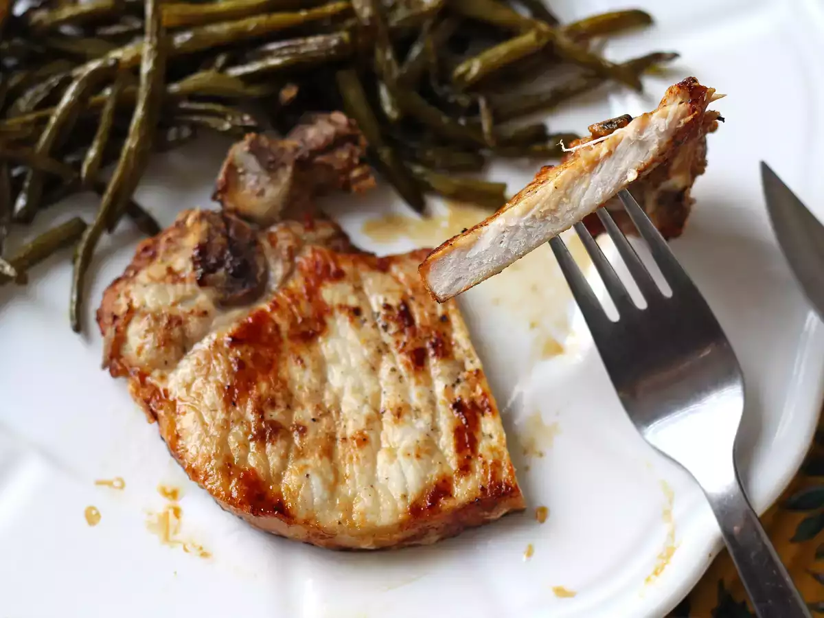 Wie wird ein Schweinekotelett im Airfryer gegart? - foto 6