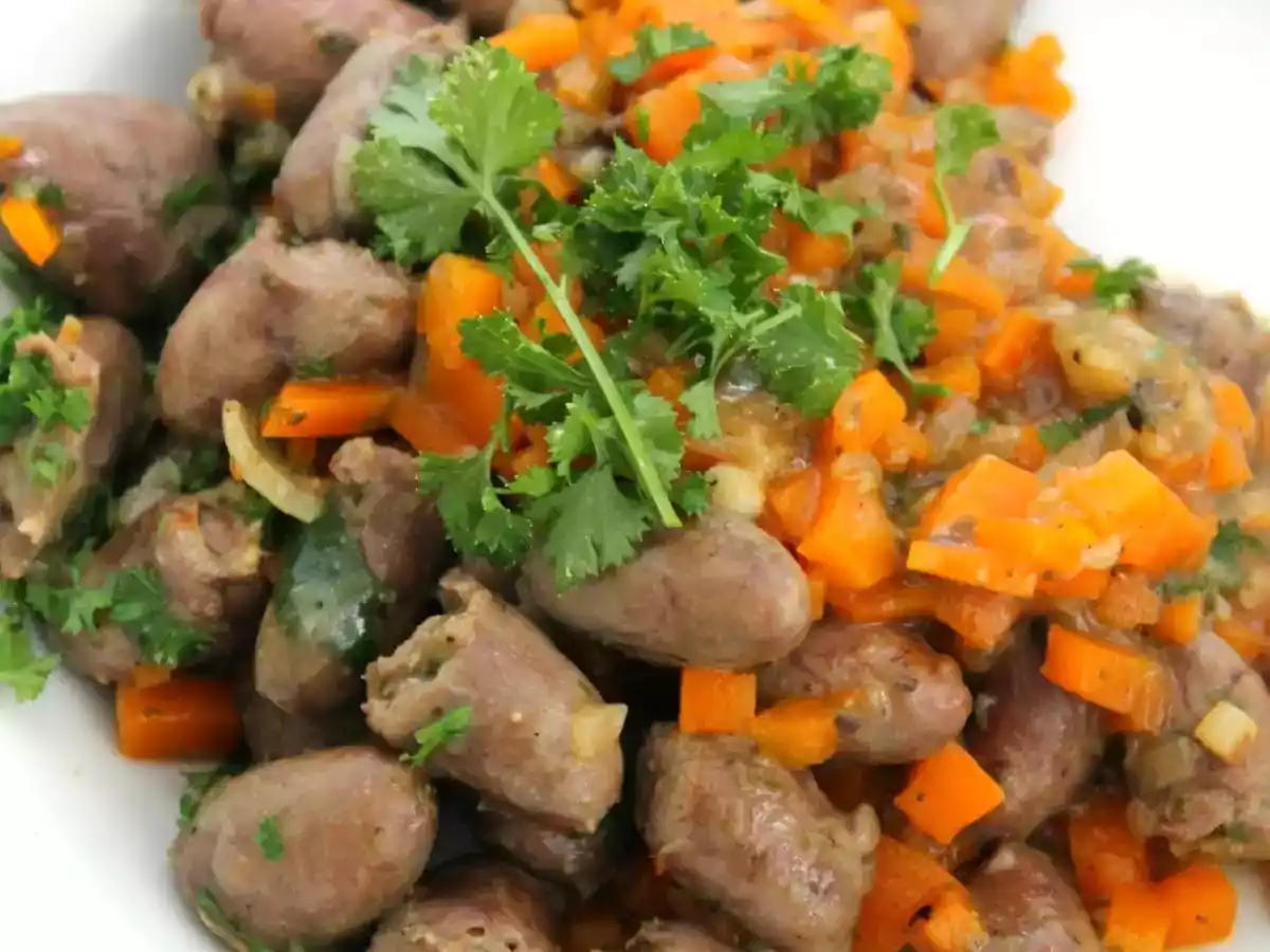 Wieder zu Hause und es gibt mal anderes Gulasch