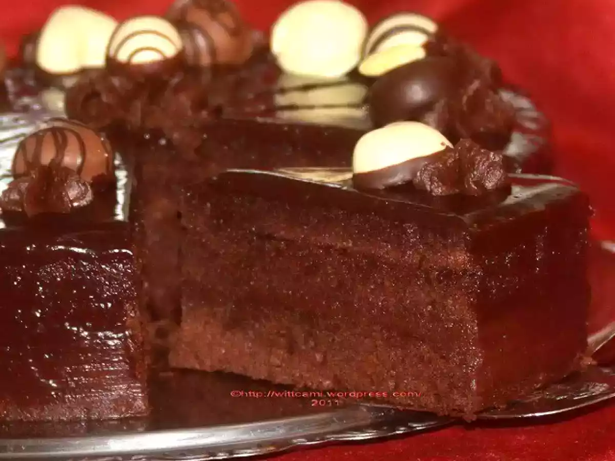 Wiener-Kaffeehaus-Torte-Nougat und Schoko