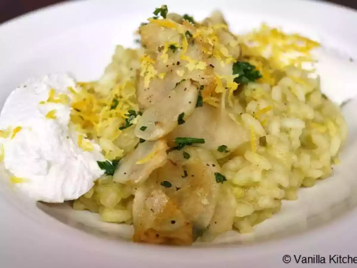 Winterliches Avocado-Risotto