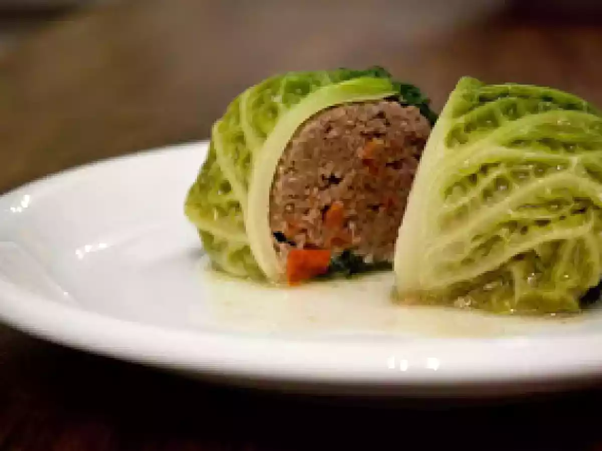 Wirsingrouladen mal anders