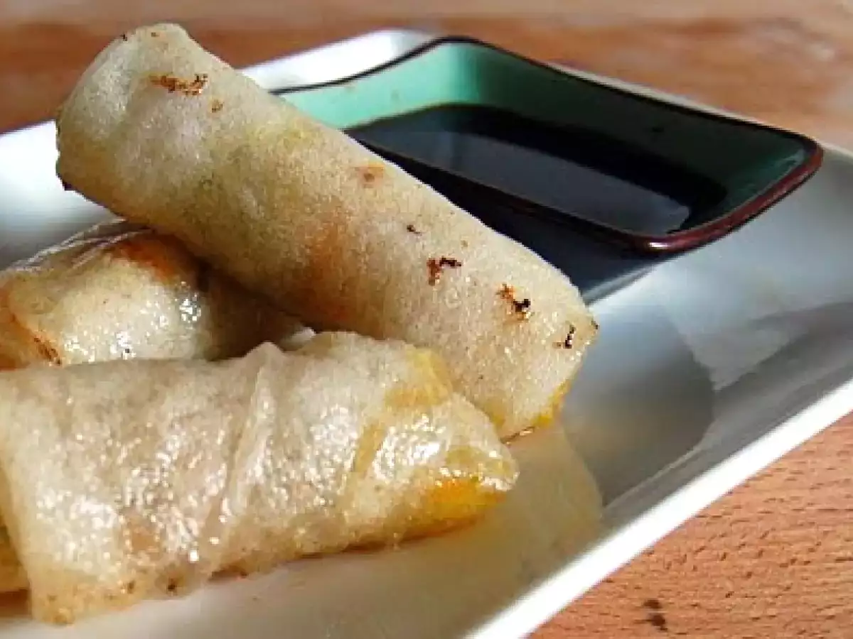 WM Food Asia: Frühlingsröllchen (Reispapier)