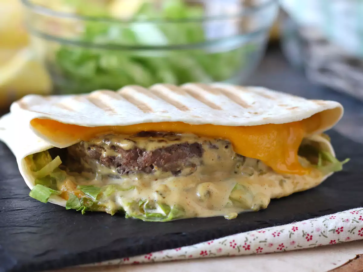 Wraps nach Big Mac-Art, schnell, praktisch und preiswert - foto 3