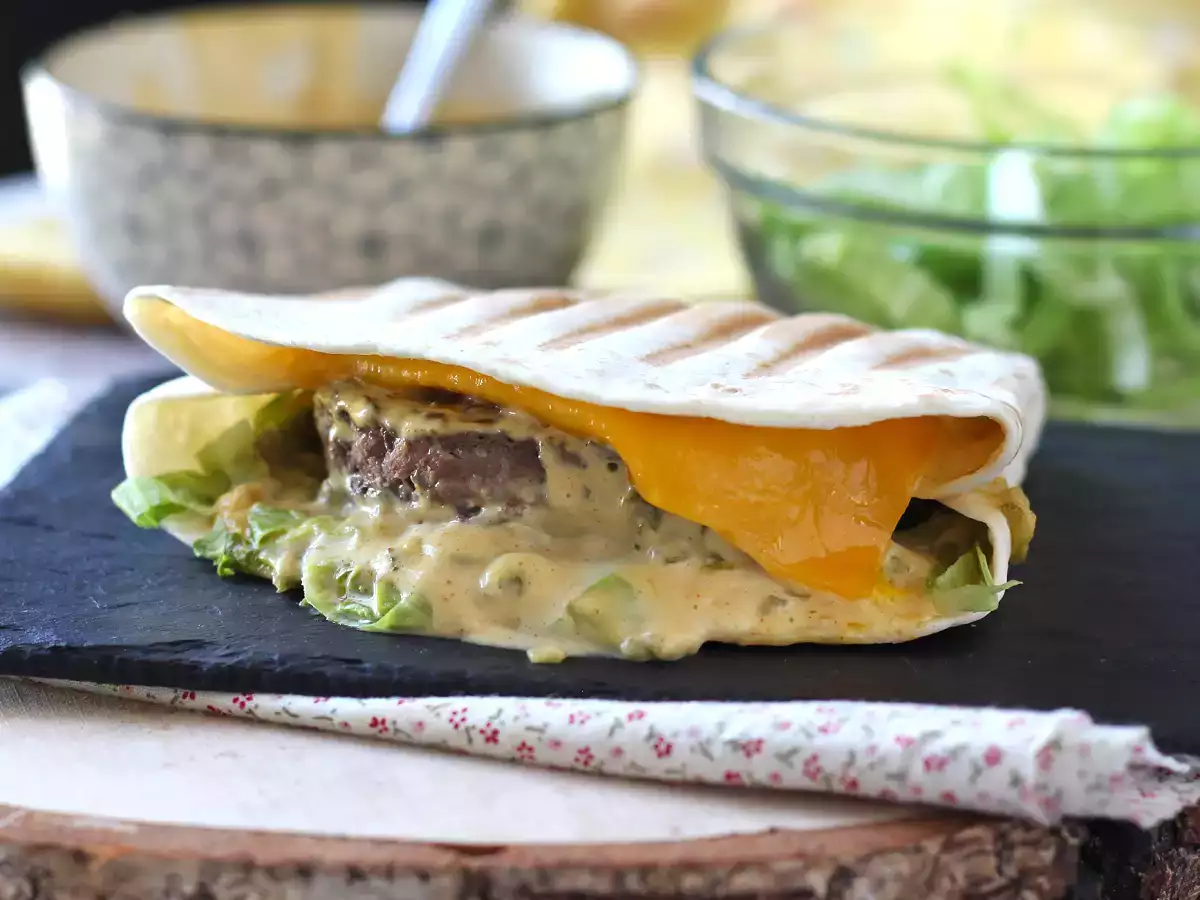 Wraps nach Big Mac-Art, schnell, praktisch und preiswert - foto 5