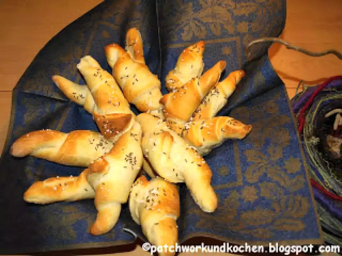 Wunderbare Salzstangerl für Frühaufsteher