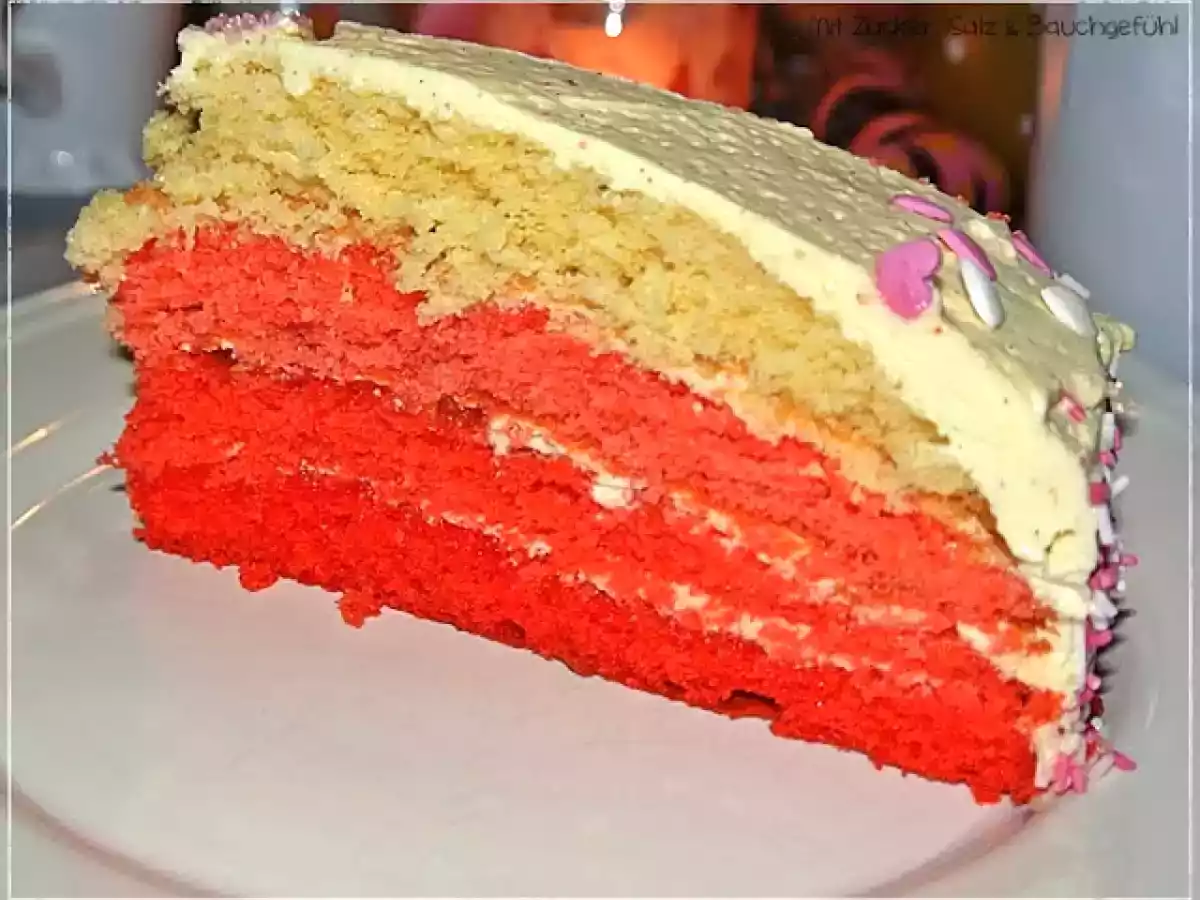 Yara wird 5 - und Mama macht 'ne Ombre Torte