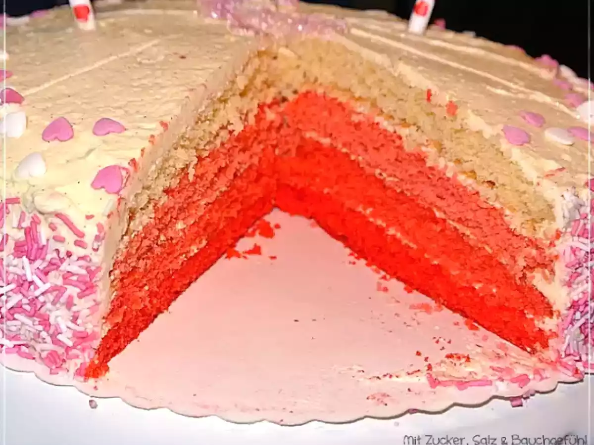 Yara wird 5 - und Mama macht 'ne Ombre Torte - foto 3