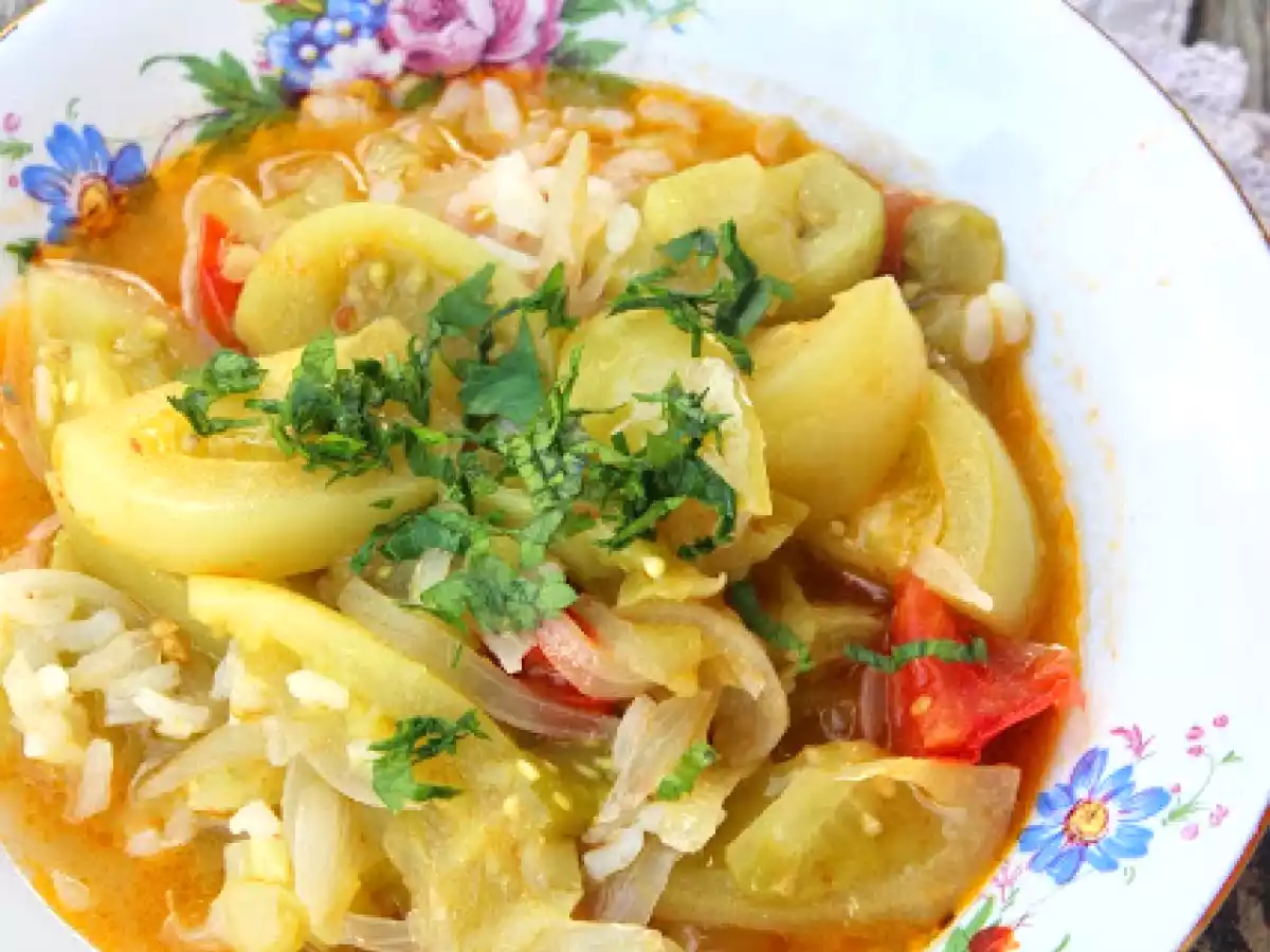 Yesil Domates Pilakisi