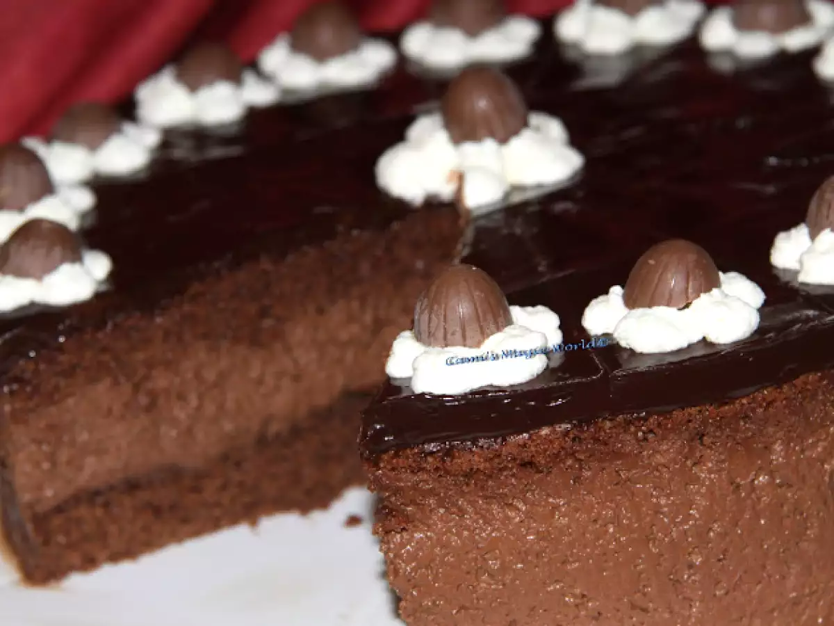 Zartbitterschokotorte