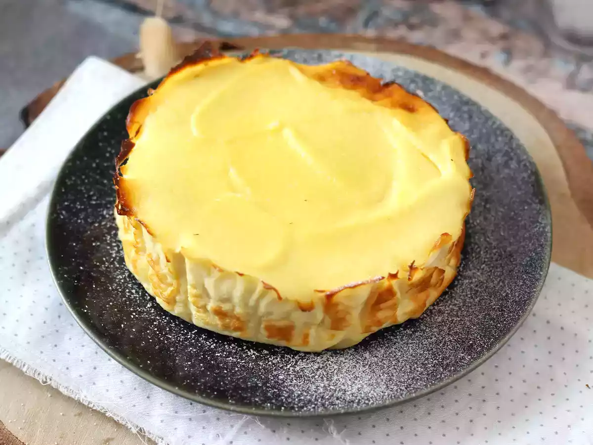 Zartschmelzender Ricotta-Kuchen preiswert und mit nur 4 Zutaten - foto 3