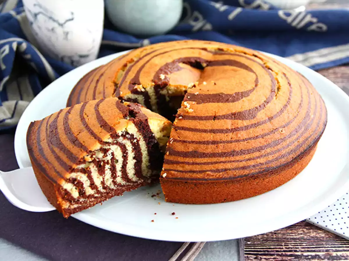 Zebrakuchen, exotischer Marmor (italienischer Marmor) - foto 2