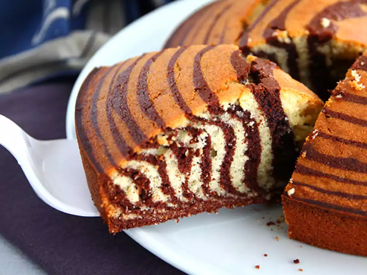 Zebrakuchen, exotischer Marmor (italienischer Marmor) - foto 3