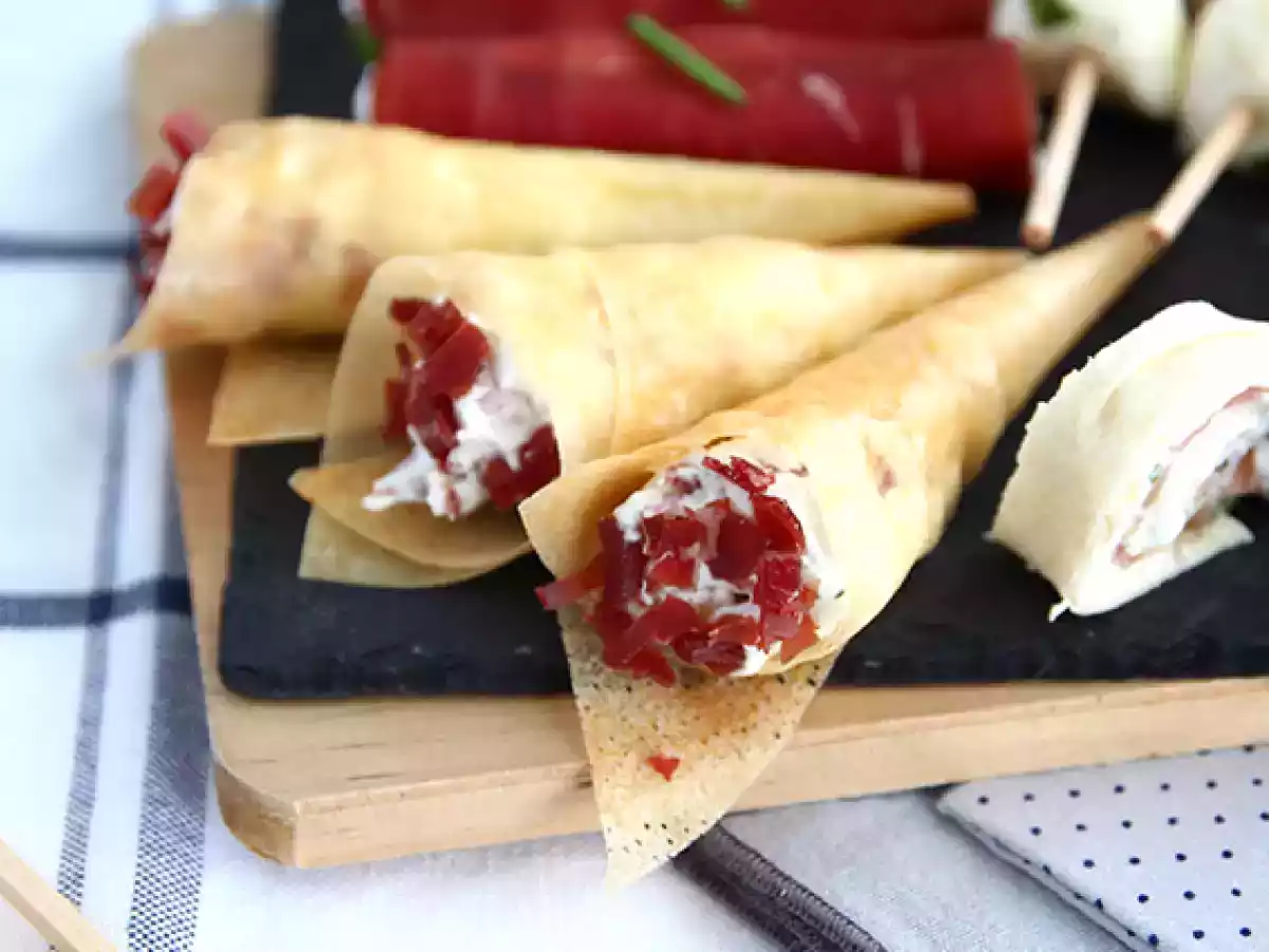 Ziegelkegel mit Bündnerfleisch - foto 2