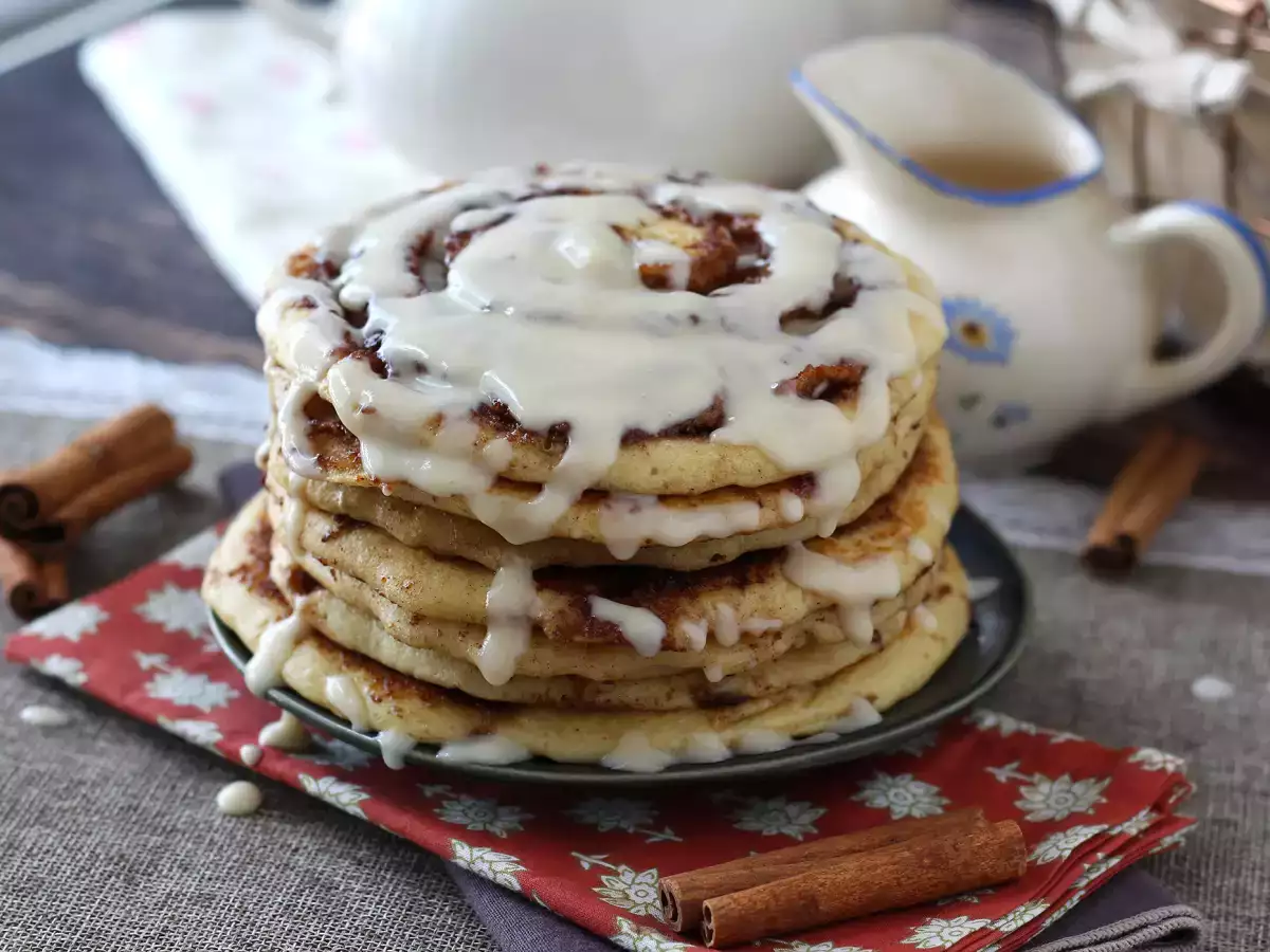 Zimtschnecken-Pancakes für alle Zimtliebhaber - foto 4