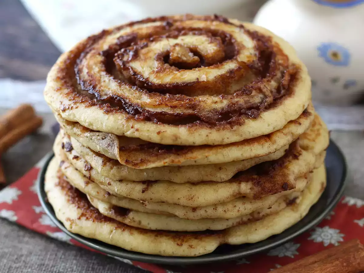 Zimtschnecken-Pancakes für alle Zimtliebhaber - foto 5