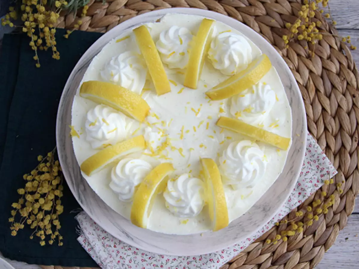 Zitronen-Cheesecake ohne Backen - foto 2