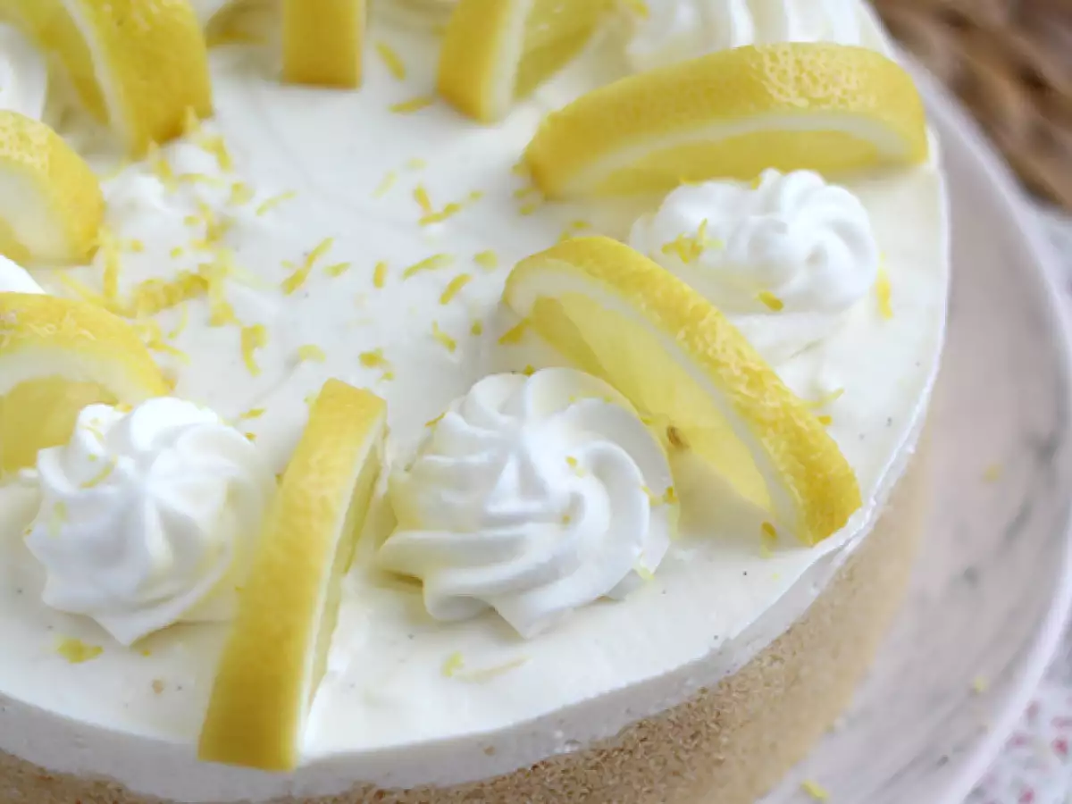 Zitronen-Cheesecake ohne Backen - foto 3