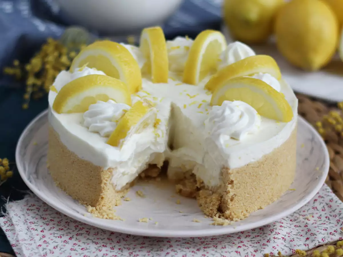 Zitronen-Cheesecake ohne Backen - foto 7