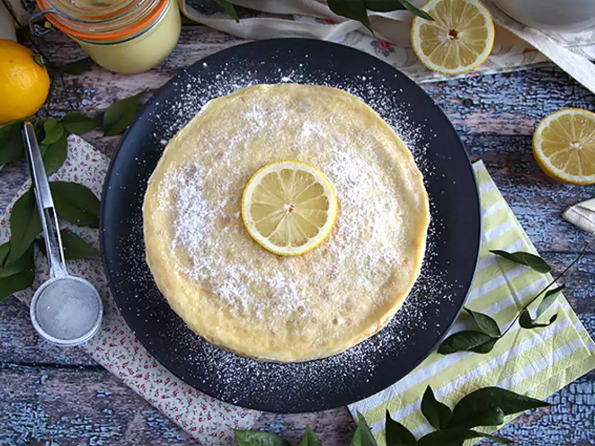 Zitronen-Crêpe-Torte - foto 6
